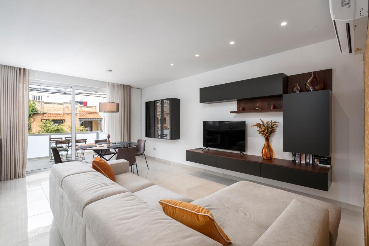 Modern 3Br Stylish Apartment With Large Balcony - Close To St Julians And St Georges Bay Is-Swieqi Eksteriør bilde