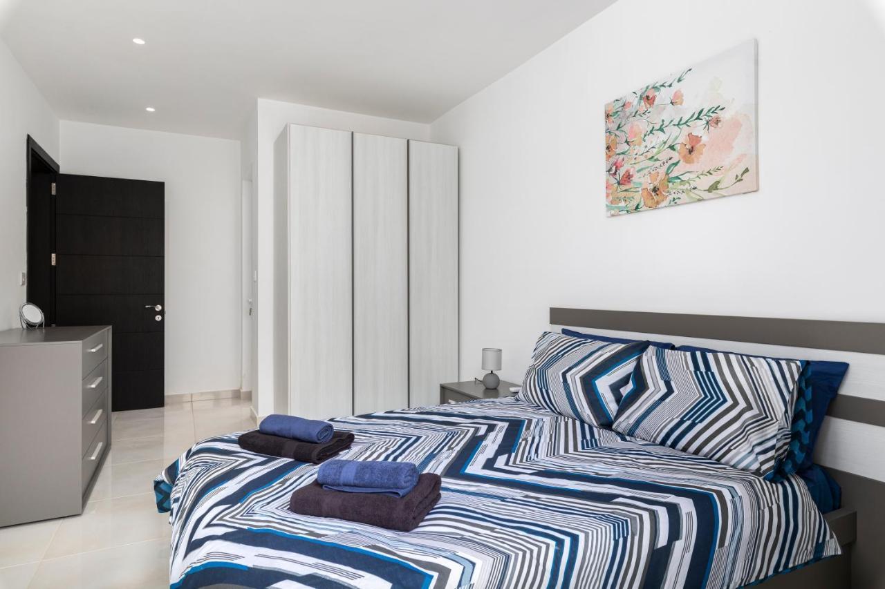 Modern 3Br Stylish Apartment With Large Balcony - Close To St Julians And St Georges Bay Is-Swieqi Eksteriør bilde
